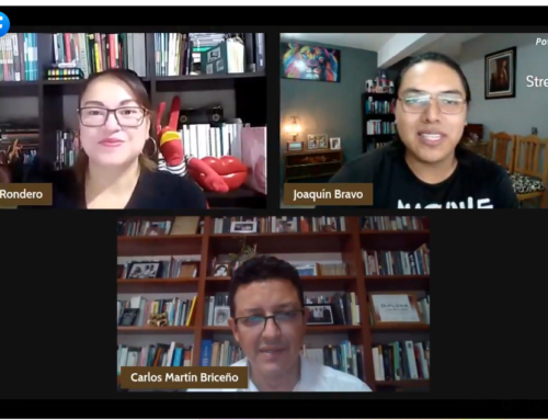 El escritor Carlos Martín Briceño conversa con jóvenes lectores y brinda consejos para futuros narradores | Diego Flores Téllez